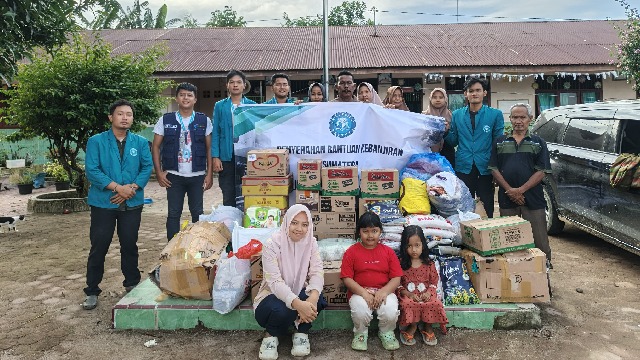 Universitas Battuta dan Ketua MPI Kota Medan Salurkan Bantuan untuk Warga Aceh Tamiang Terdampak Banjir