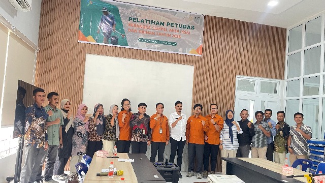 BPS Labuhanbatu Utara Resmi Membuka Pelatihan KSA & Ubinan 2026