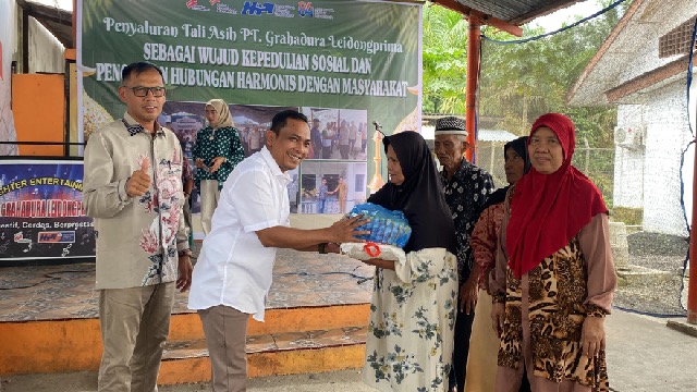 Sinergi Sosial: Anggota DPRD Labura H. Rori Syahputra Hadiri Penyaluran 300 Paket Tali Asih di PT Grahadura